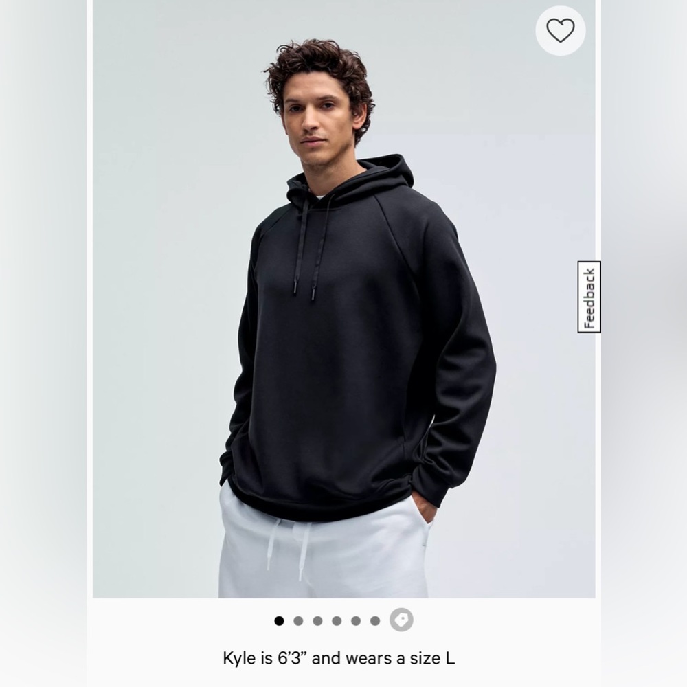 Men lululemon black tracksuit size large